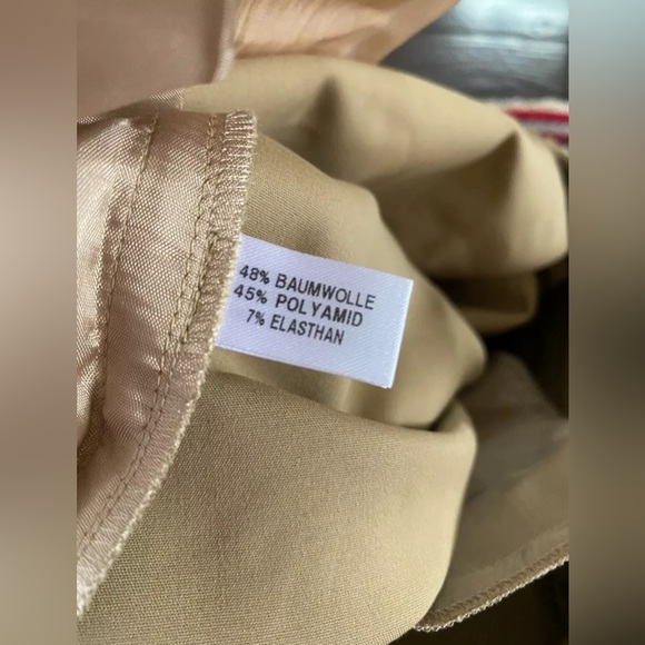 Maison Common germany Light Brown Women's Cuffed Pants Size 42 great condition - Picture 4 of 9